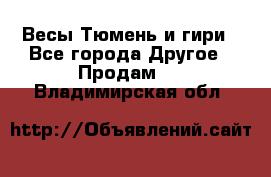 Весы Тюмень и гири - Все города Другое » Продам   . Владимирская обл.
